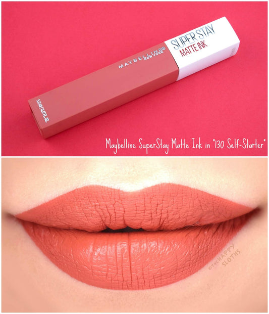 Maybelline Superstay Matte Ink 130 Self Starter