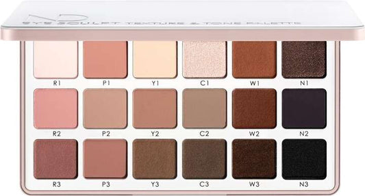 Natasha Denona Eye Sculpt Texture & Tone Eyeshadow Palette Soft