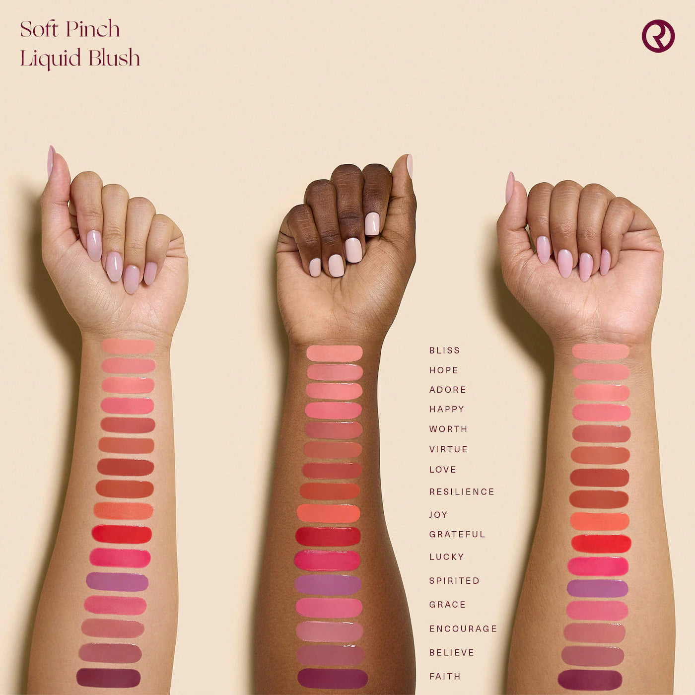 rare beauty soft pinch liquid blush shades