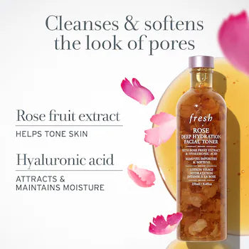 Fresh Rose & Hyaluronic Acid Deep Hydration Toner