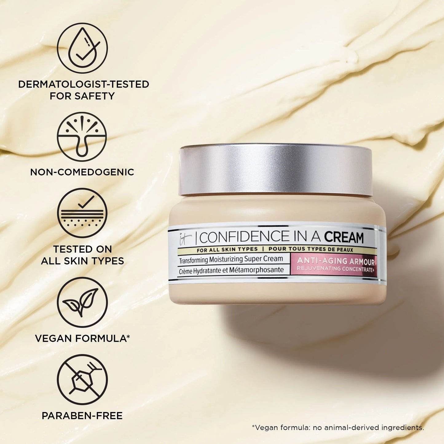 IT Cosmetics Confidence in a Cream Hydrating Moisturizer