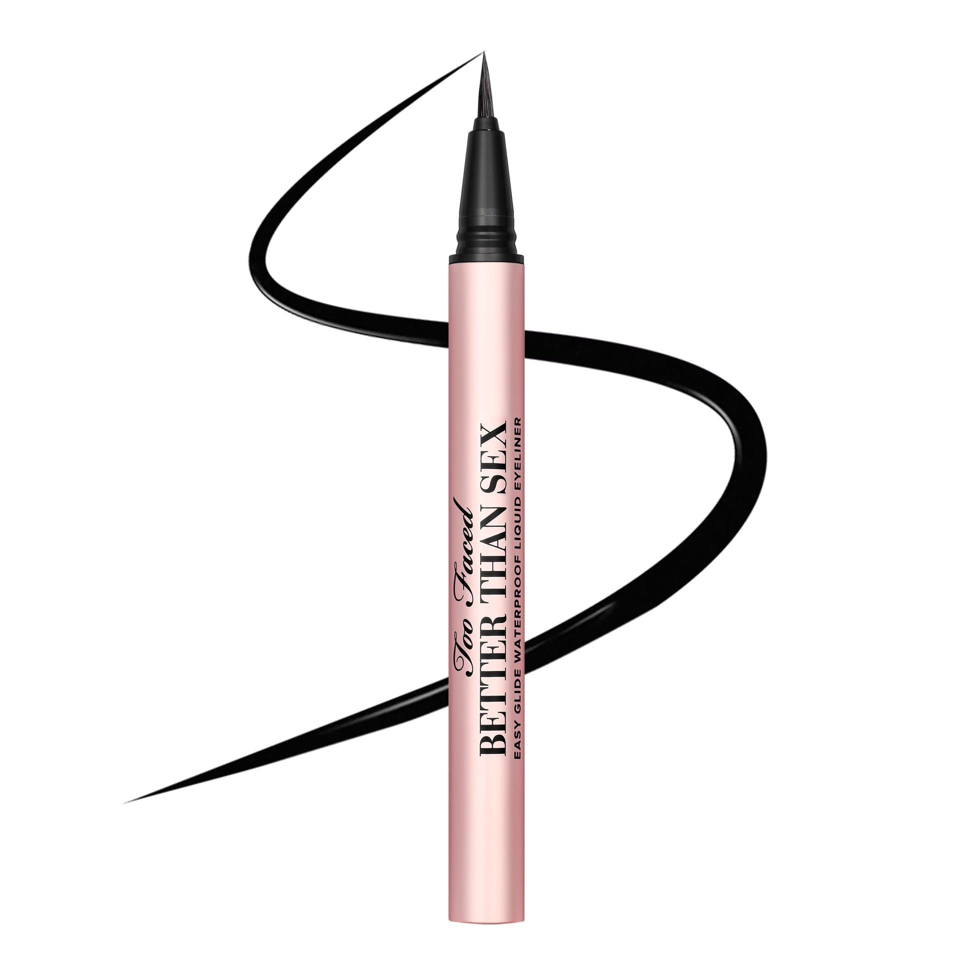 too faced better than sex easy glide waterproof liquid eyeliner