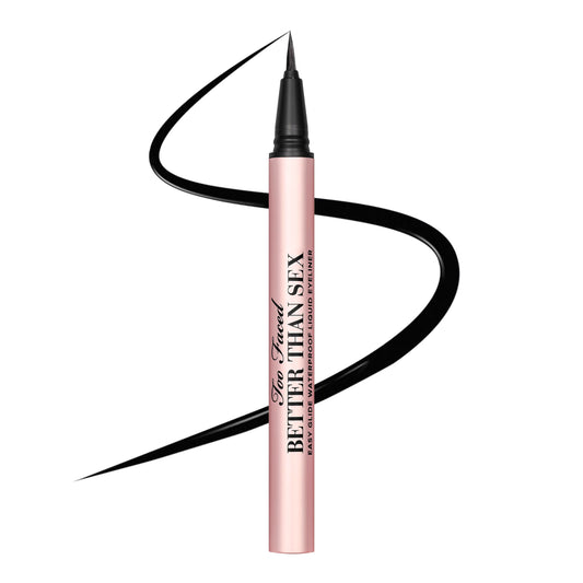 too faced better than sex easy glide waterproof liquid eyeliner